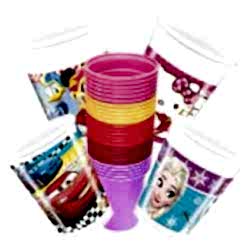 Plastik Renkli Bardak