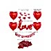 14 Şubat Set Sevgililer Günü Balonlu Gül Yapraklı Süsleme Hediye Seti Love Folyo imza + 4 Kalp Balon 14 Şubat Set Sevgililer Günü Balonlu Gül Yapraklı Süsleme Hediye Seti Love Folyo imza + 4 Kalp Balon