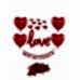14 Şubat Set Sevgililer Günü Balonlu Gül Yapraklı Süsleme Hediye Seti Love Folyo imza + 4 Kalp Balon 14 Şubat Set Sevgililer Günü Balonlu Gül Yapraklı Süsleme Hediye Seti Love Folyo imza + 4 Kalp Balon