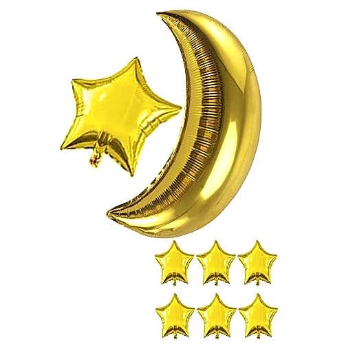 8 Ad Gold Altın Ay Yıldız Folyo Balon Seti Baby Shower Cinsiyet Doğum Günü Parti Ay Yıldız Balon Süs 8 Ad Gold Altın Ay Yıldız Folyo Balon Seti Baby Shower Cinsiyet Doğum Günü Parti Ay Yıldız Balon Süs